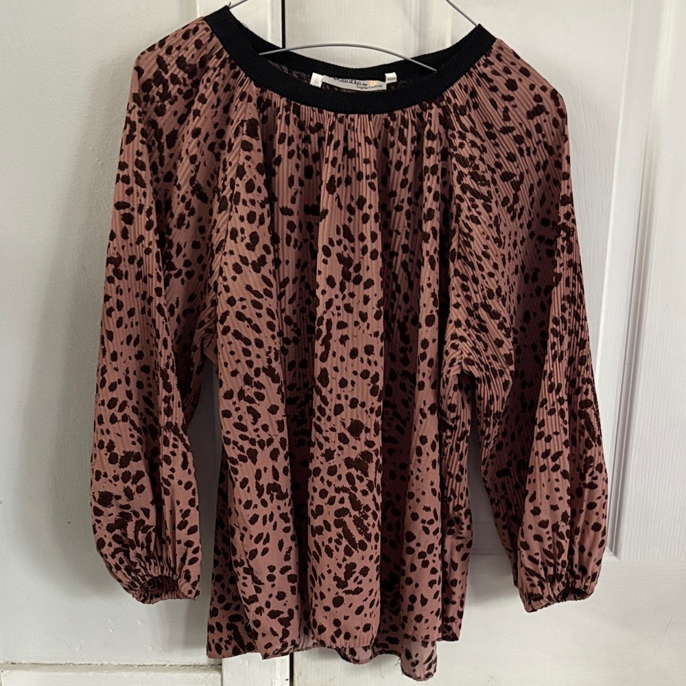 Leopard Print Women's Top